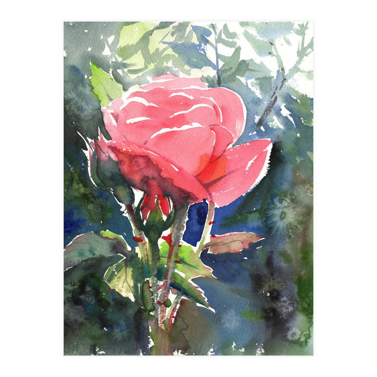 Romantic rose (Print Only)