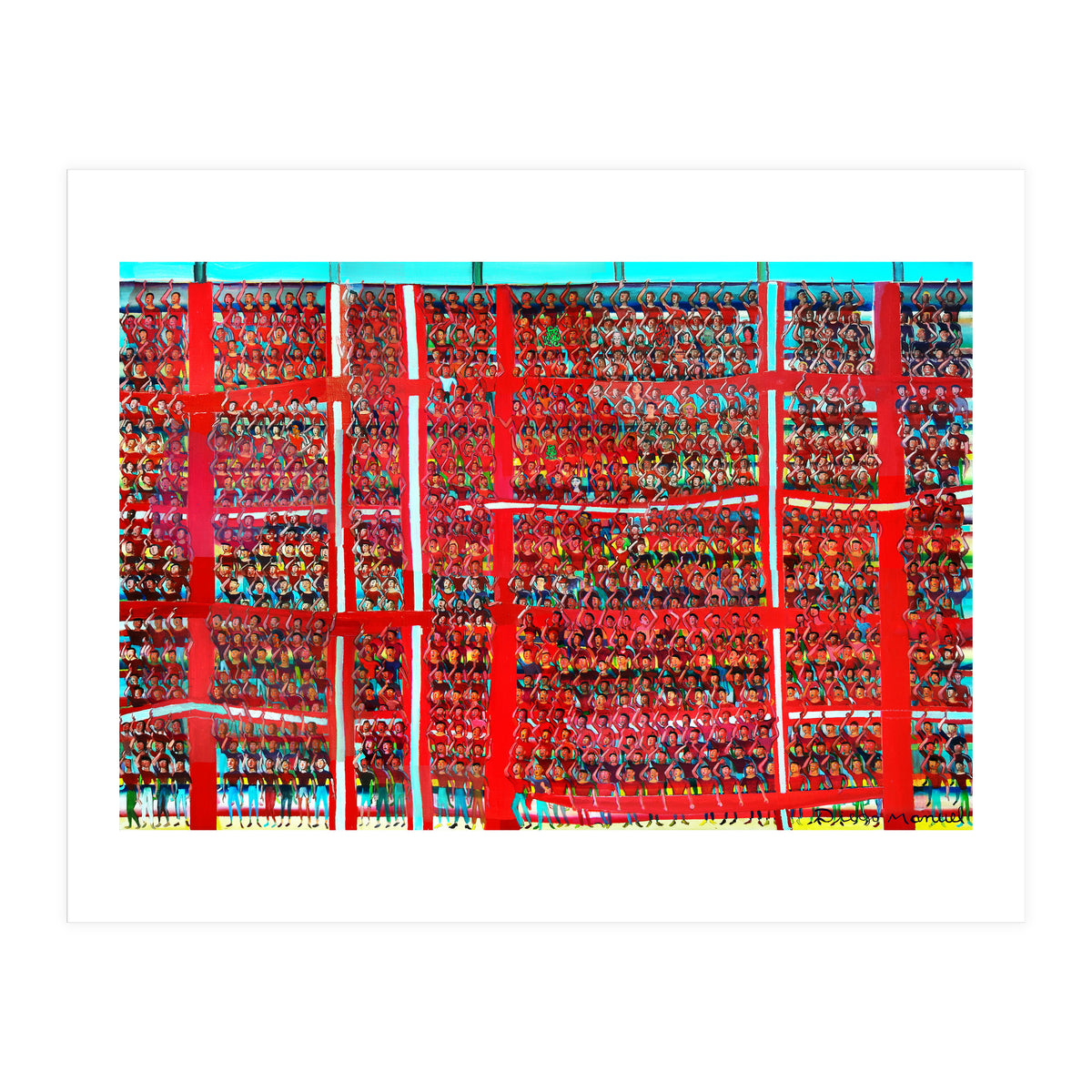 Gran Hinchada Roja 3 (Print Only)