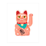 Lucky Cat (Print Only) thumbnail