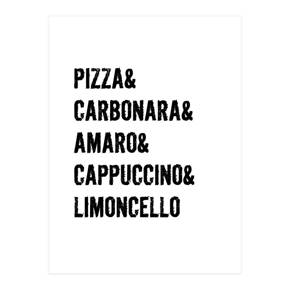 Its An Italian Thing  (Print Only)