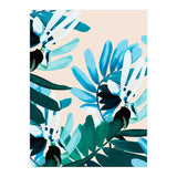 Large bluish botanical leaves  (Print Only) thumbnail