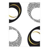 Black & White Abstract No. 7 | gold (Print Only) thumbnail