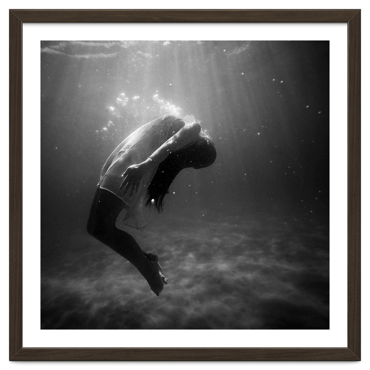 Woman Inside The Water