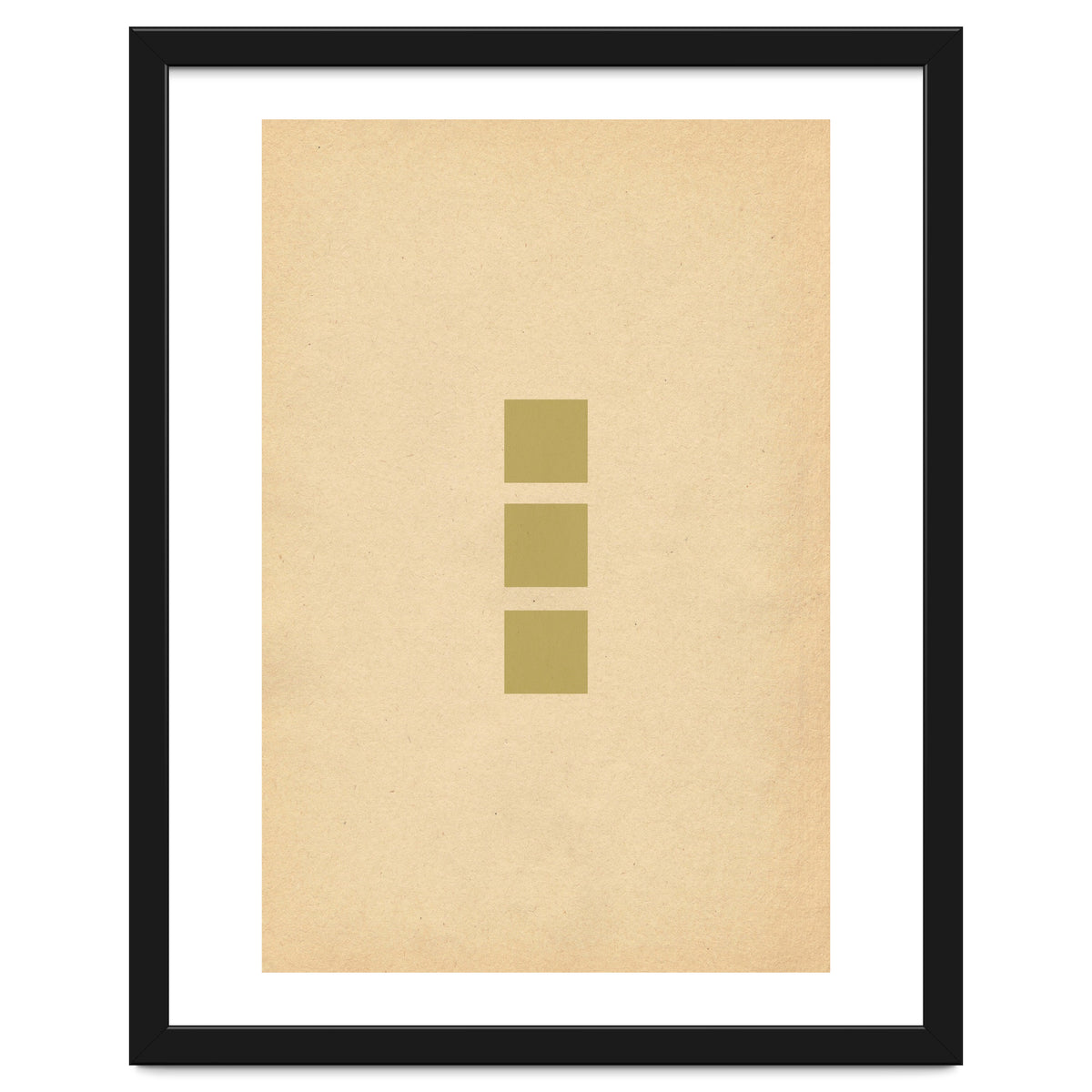 Minimalist green squares