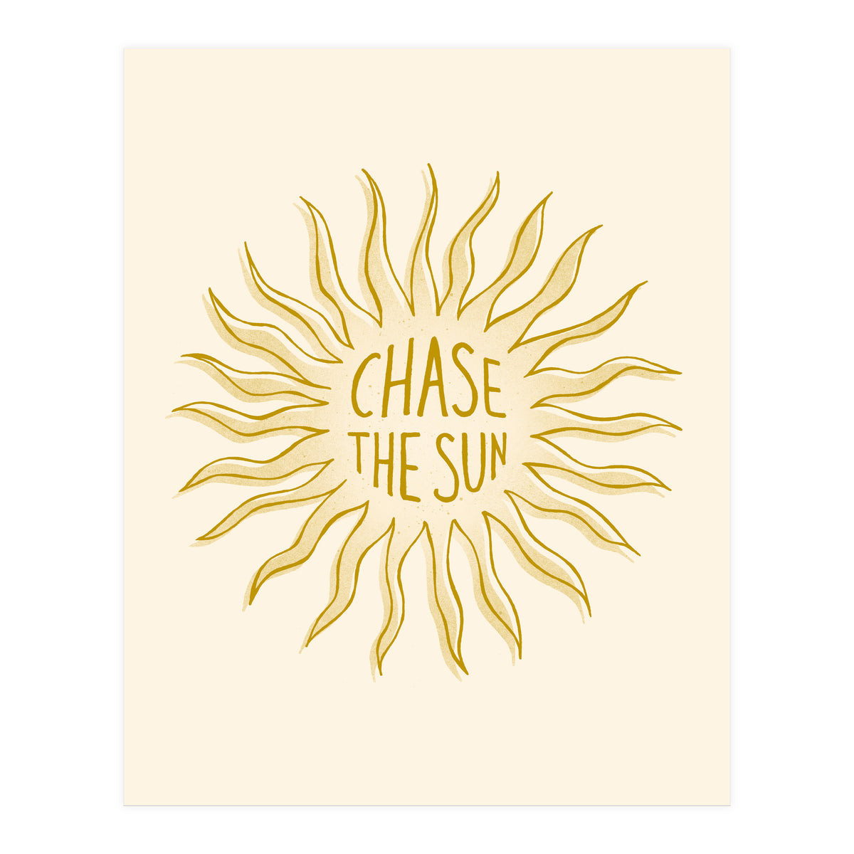 Chase The Sun (Print Only)