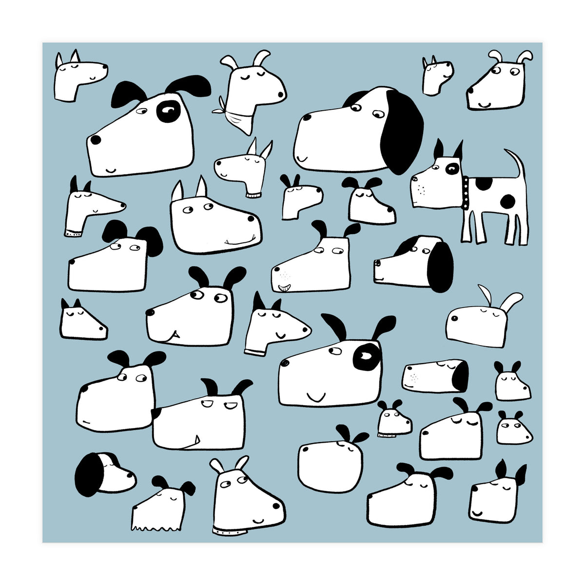 Many Dogs (Print Only)