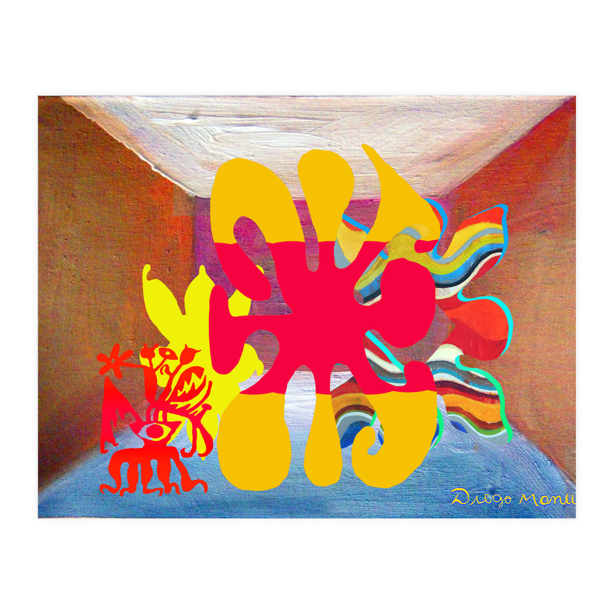 Pop Abstract Escena 2023 5 (Print Only)