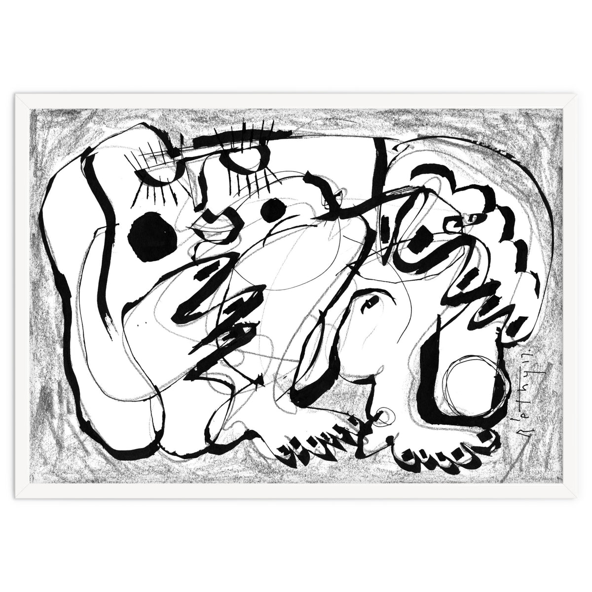 Female Nude no. 02 - b&w