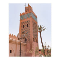 Marrakech Moroccan Mosque (Print Only)