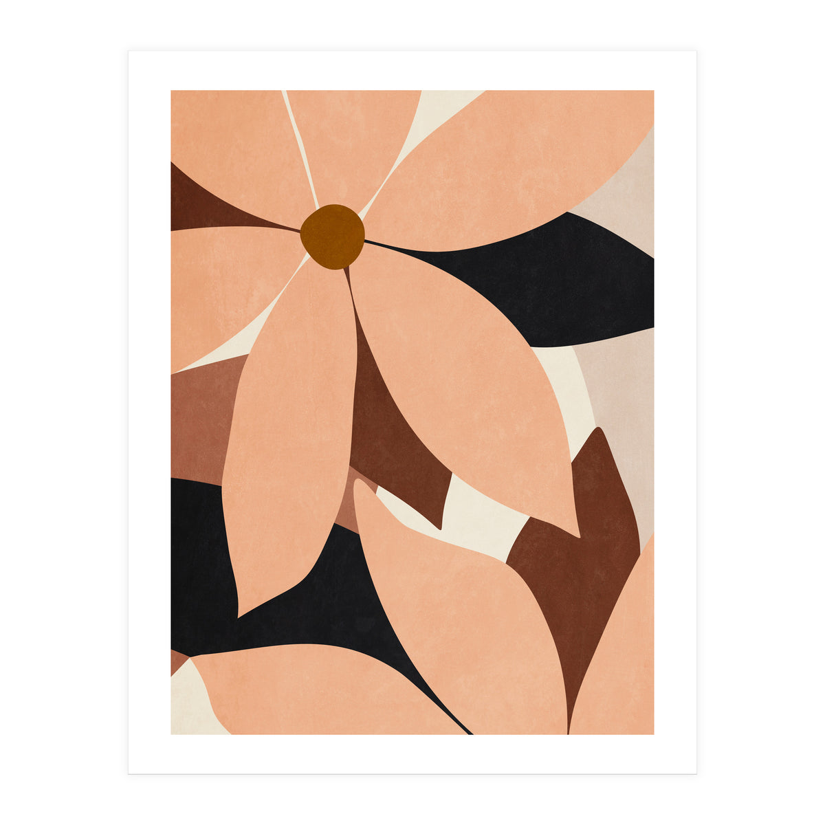 ABSTRACT FLOWERS Q01 (Print Only)