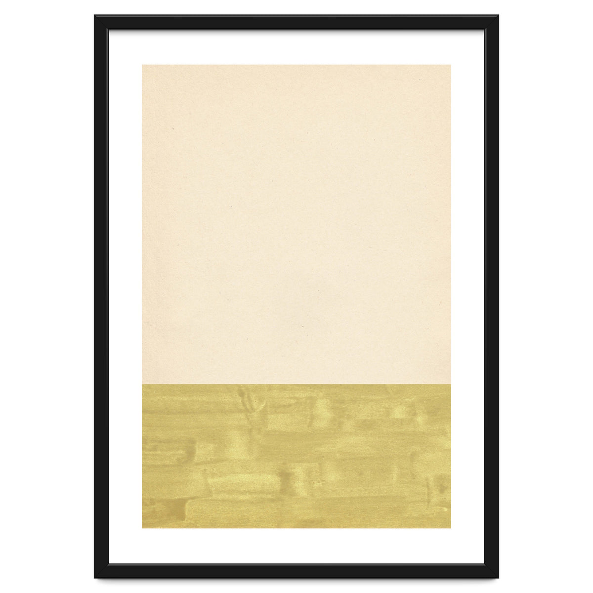 Green and beige color blocks