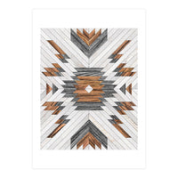 Urban Tribal Pattern No.8 - Aztec - Wood (Print Only)