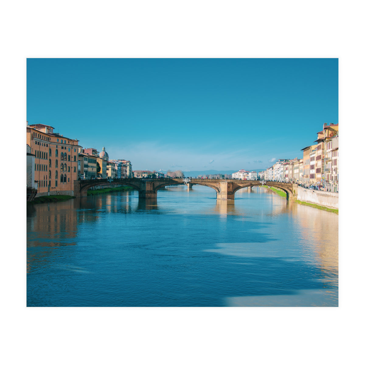 Florence and the river Arno (Print Only)