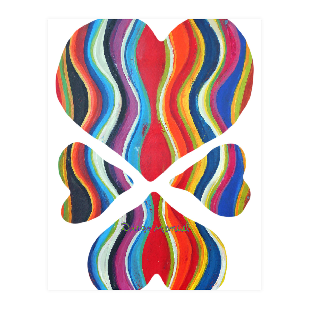 4 Corazones 14  (Print Only)