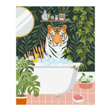 Tiger in My Bath (Print Only) thumbnail