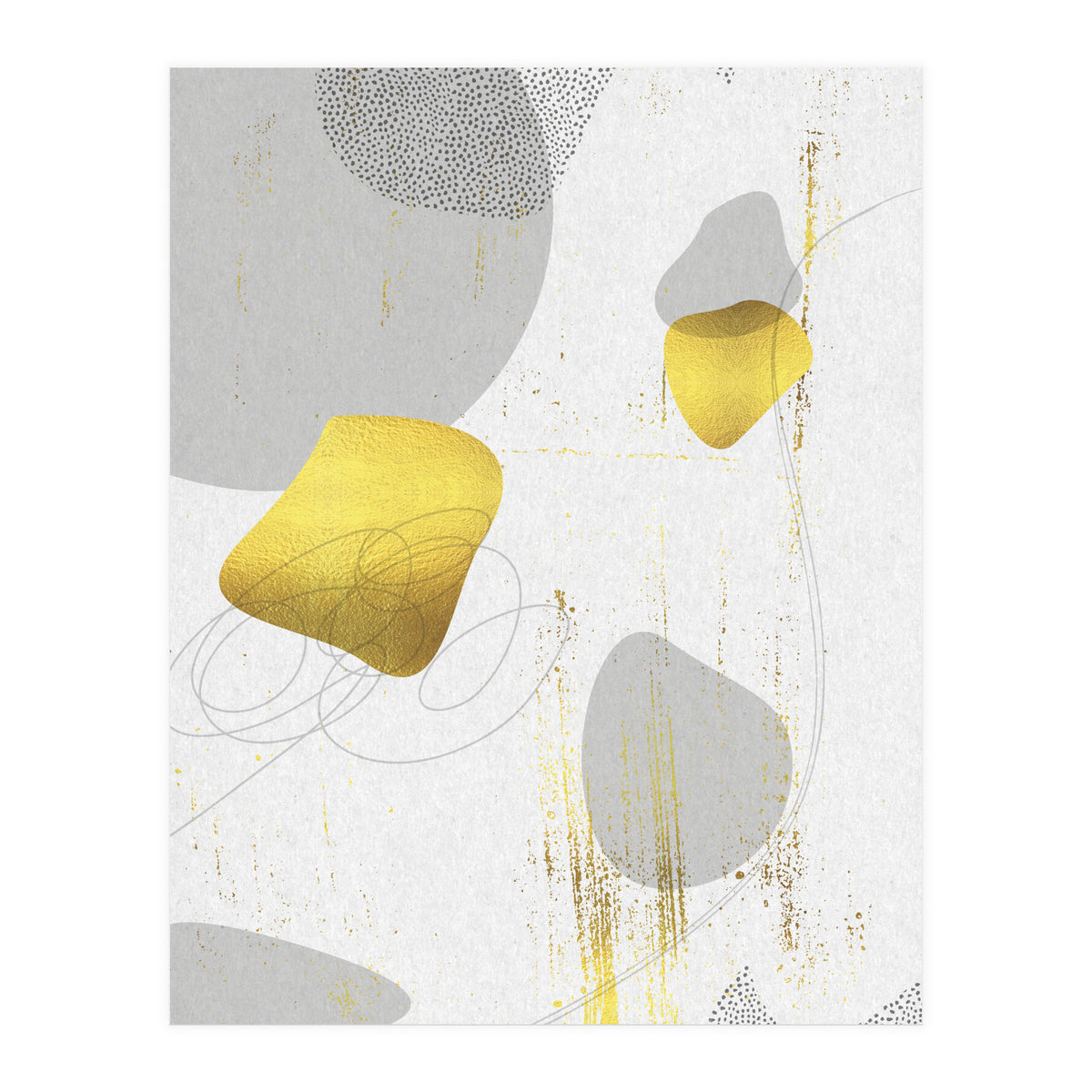 Mid-Century Vintage No. 2 | gold (Print Only)