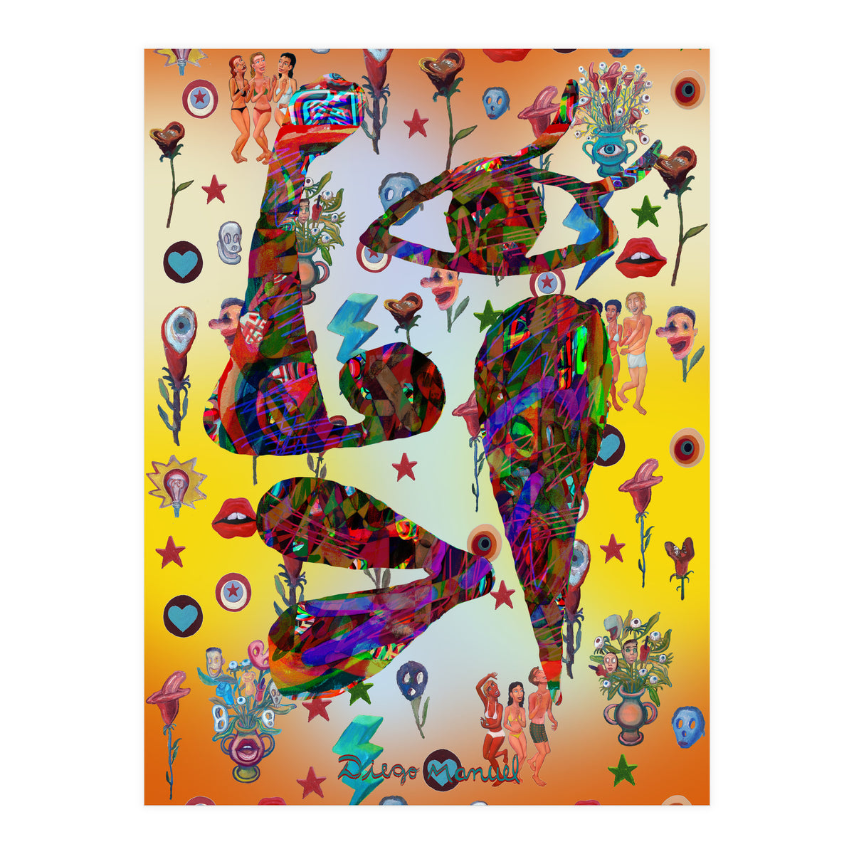 Graffiti Digital 12 2022 B 2 (Print Only)