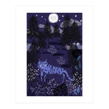 Night tigers  hide and seek (Print Only) thumbnail