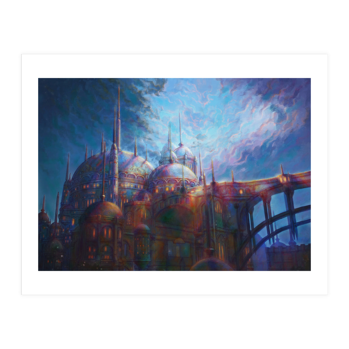 Ul'dah At Night (Print Only)