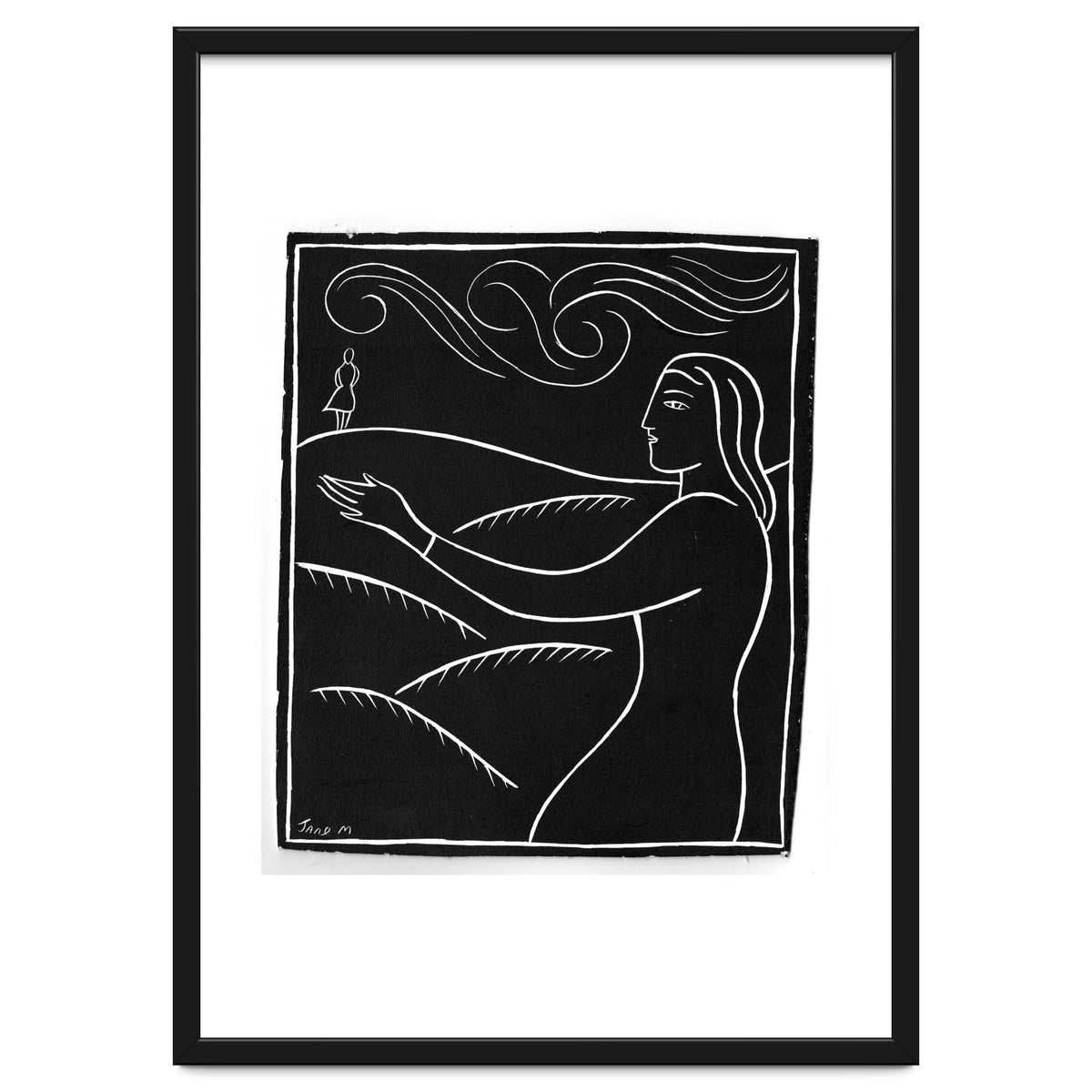 Woman With Future Self