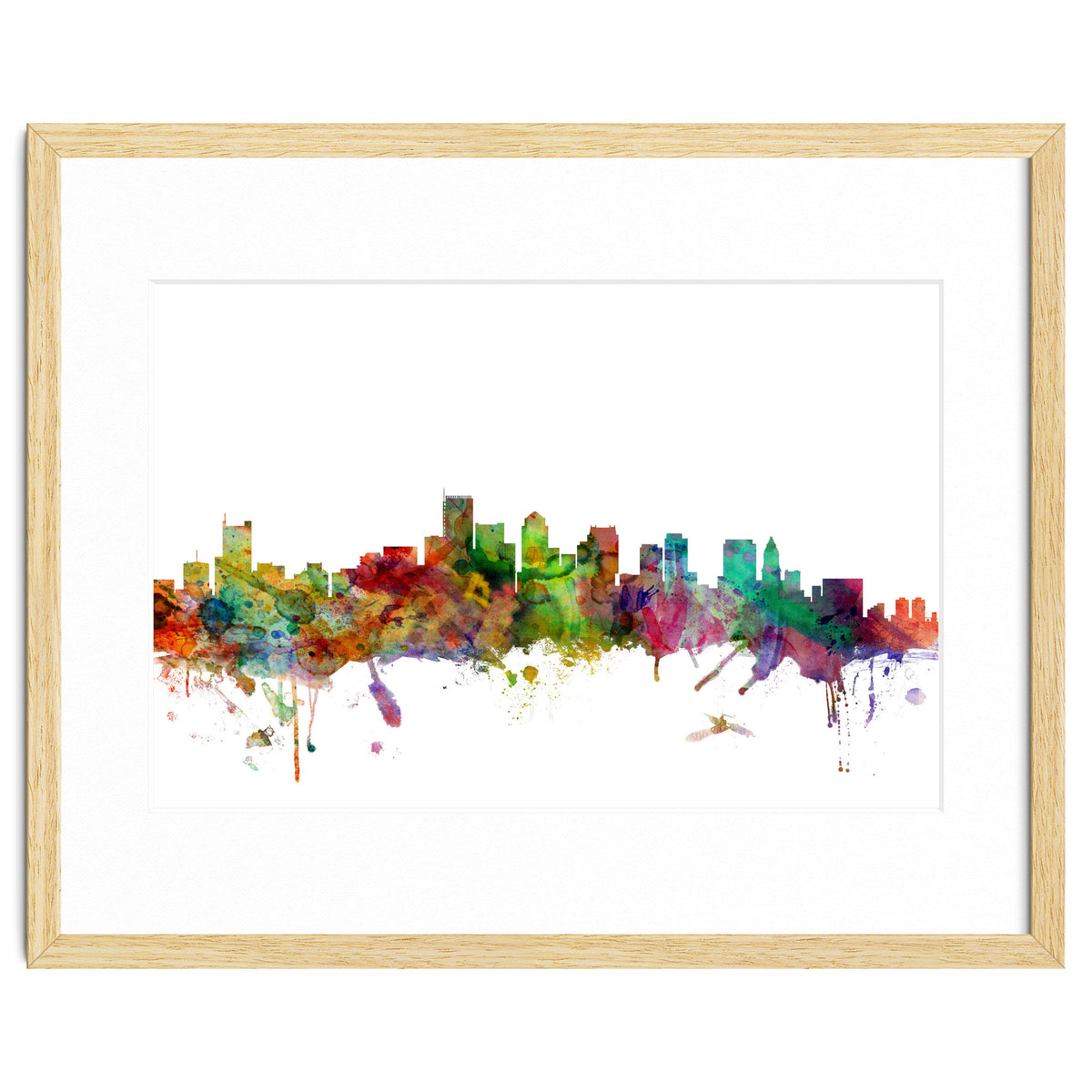 Boston Massachusetts Skyline