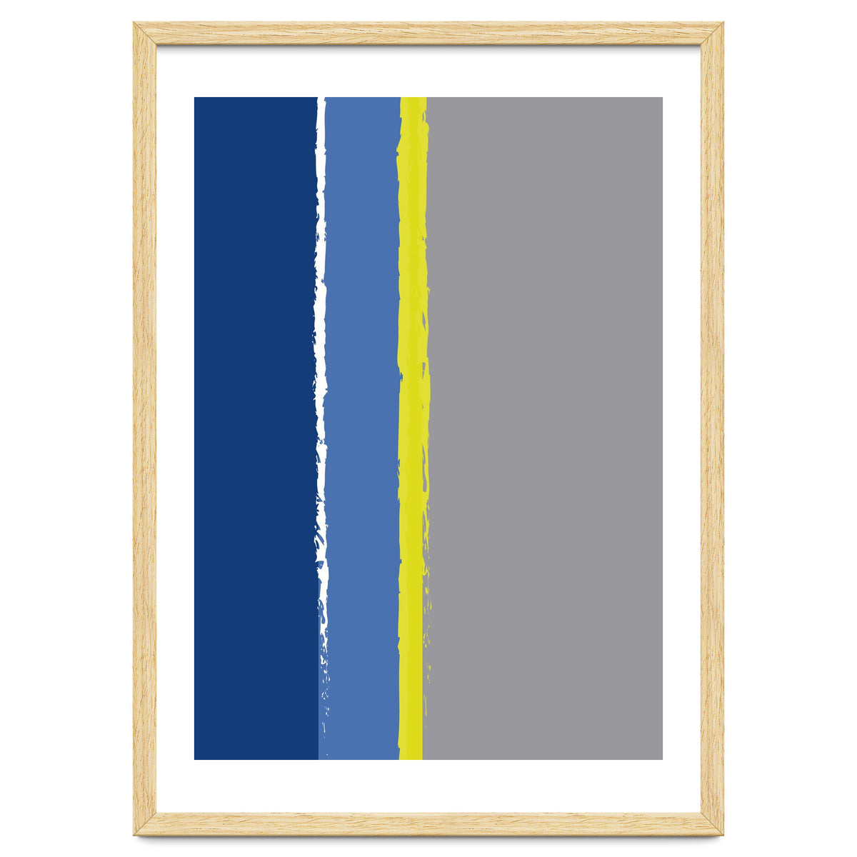 Modern Minimalist Abstract Ocean