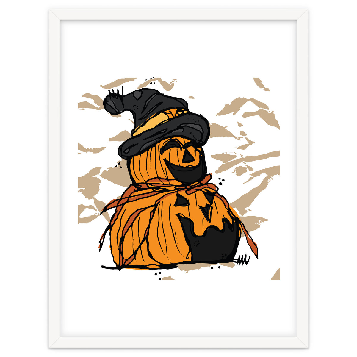 Pumpkin sketch