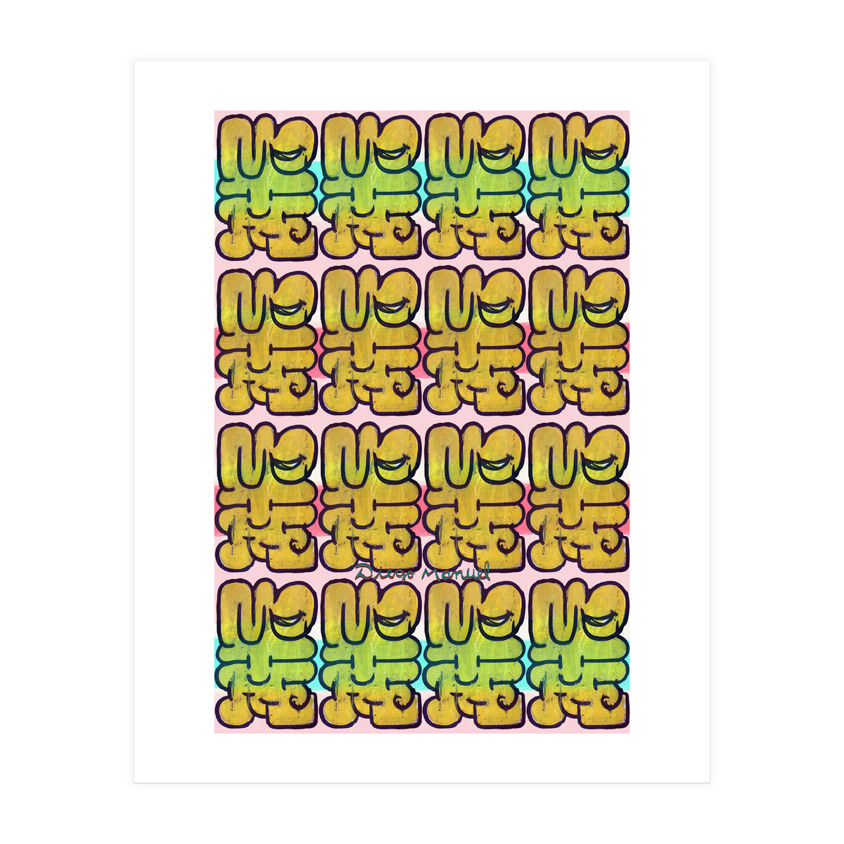 Graffitis 2021 Tapiz 95 (Print Only)