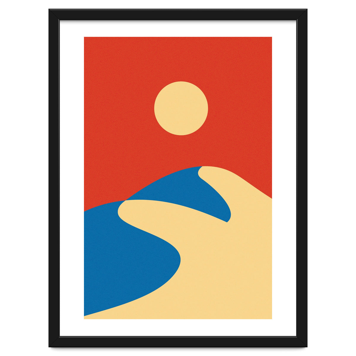 Mid Century Sahara Desert