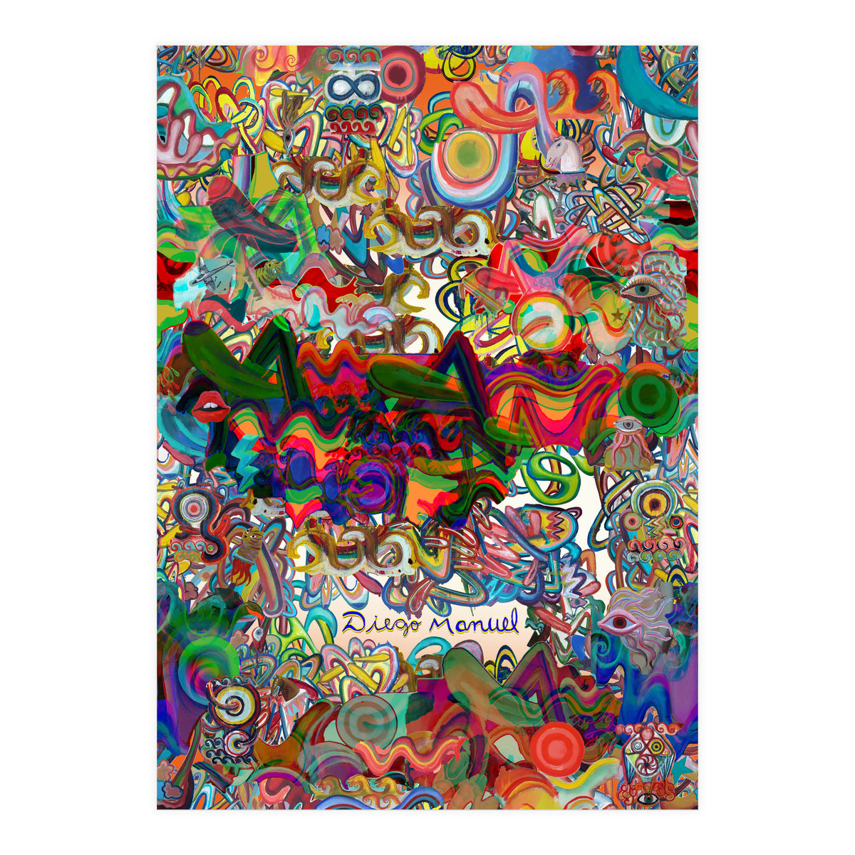 Graffitis 2021 Tapiz 13 (Print Only)