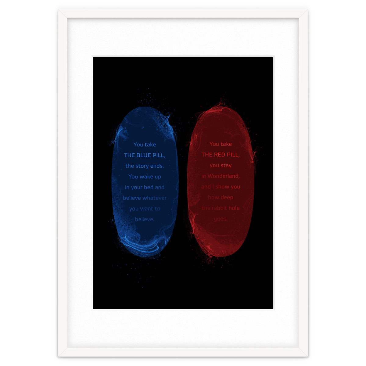 Red Blue Pills The Matrix