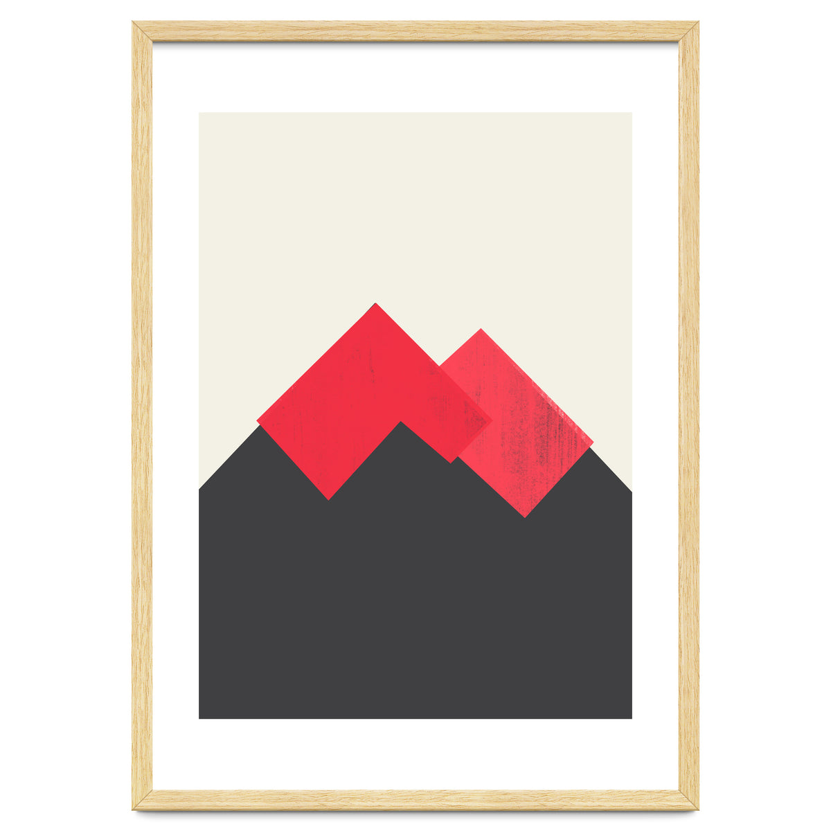 Pastel Mountains II Volcano