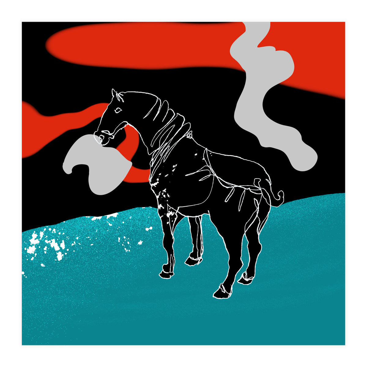 black Horse (Print Only)