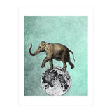elefante sul modo (Print Only) thumbnail