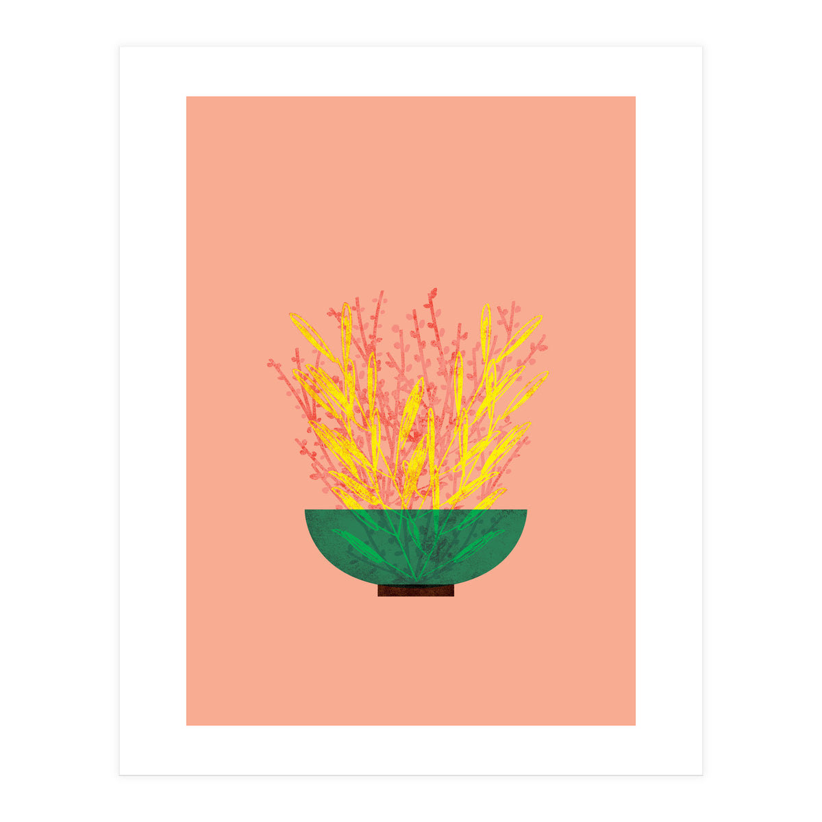 Flower pot III (Print Only)