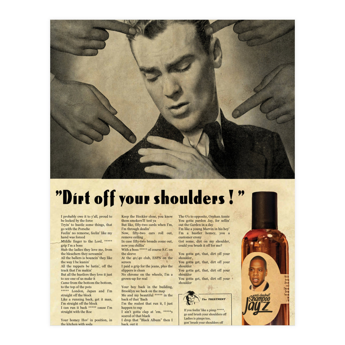 Dirt Off Your Shoulders (Print Only)