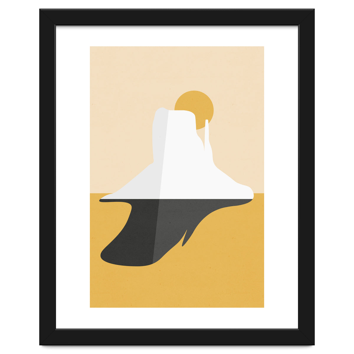 Abstract Mesa - Golden Desert