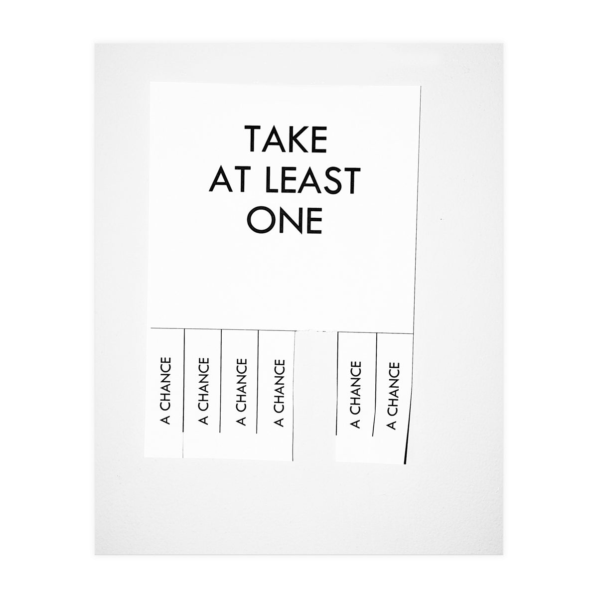 Chances (Print Only)