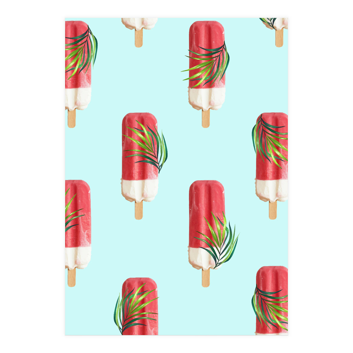 Tropical Popsicles (Print Only)