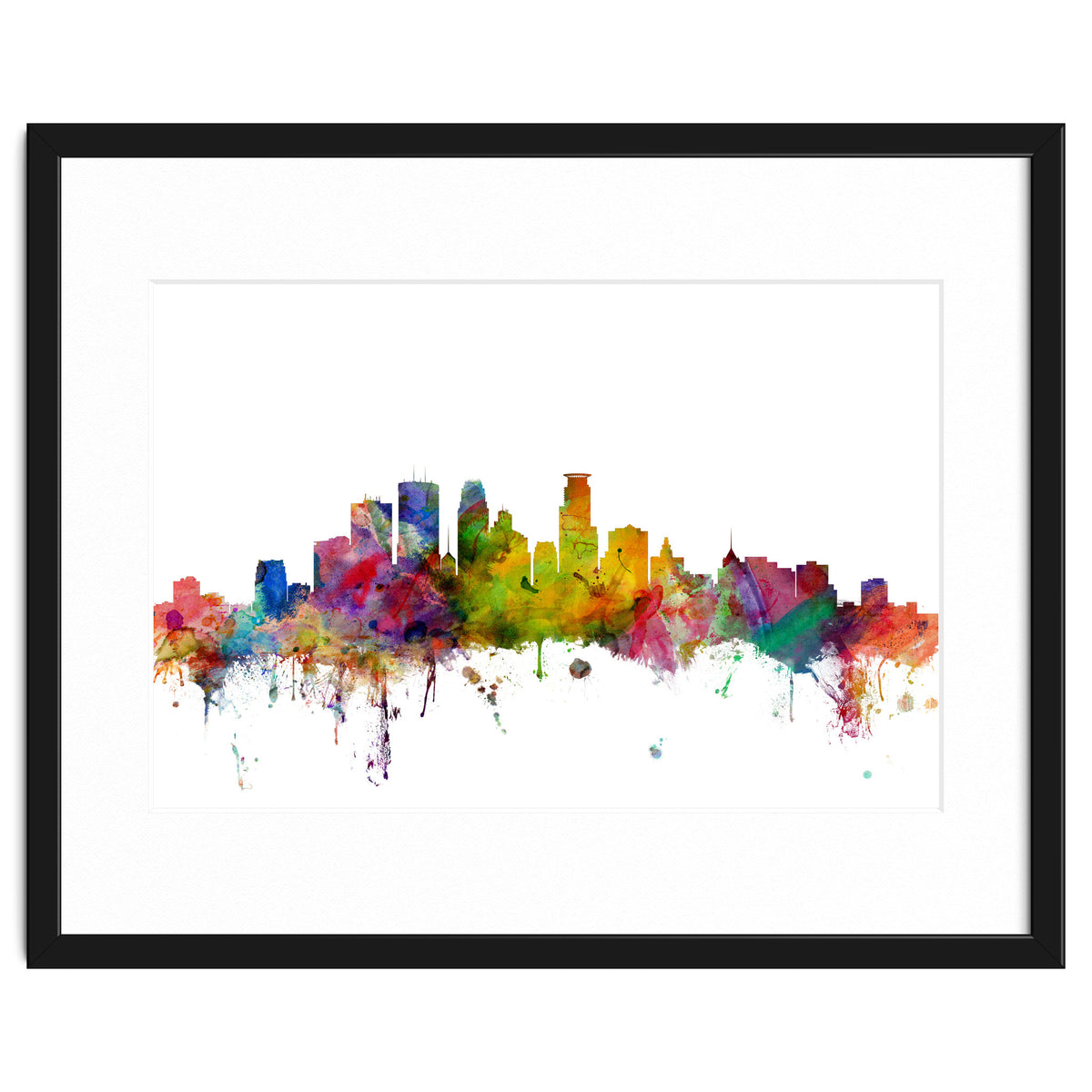 Minneapolis Minnesota Skyline