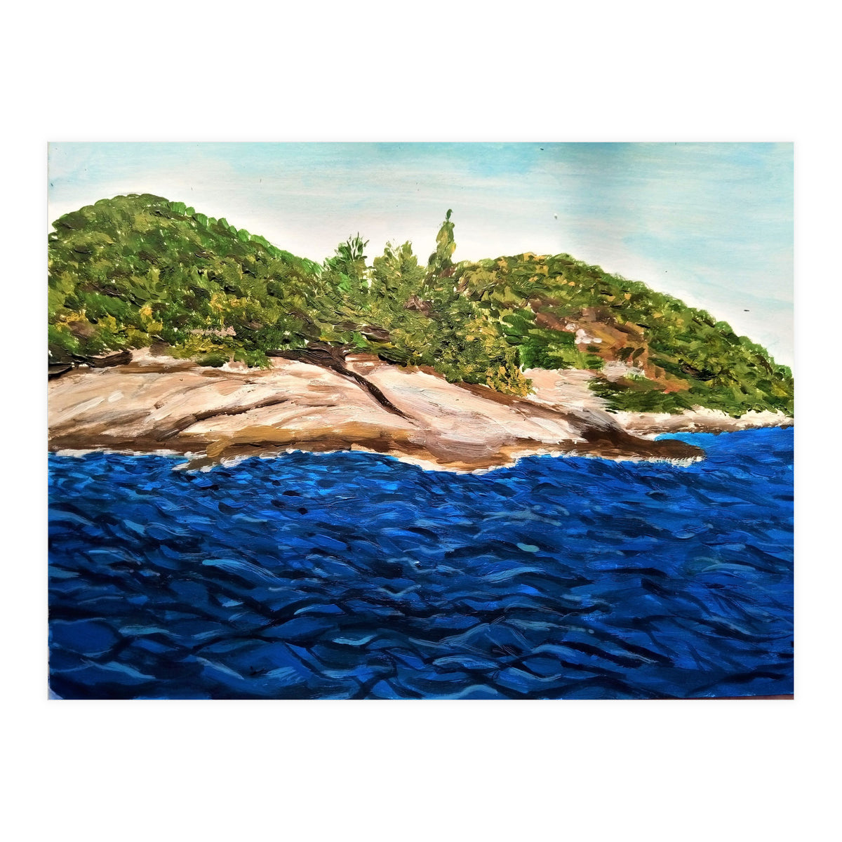 SOCA Seascape Island Hvar (Print Only)