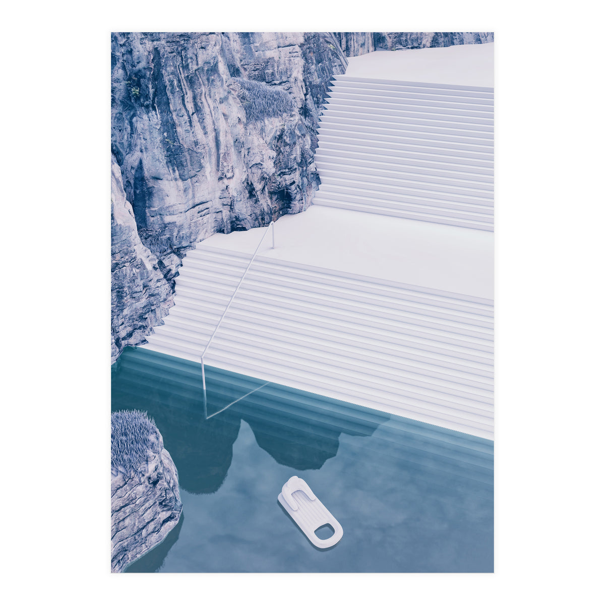 POOL SERIES-GREEN (Print Only)