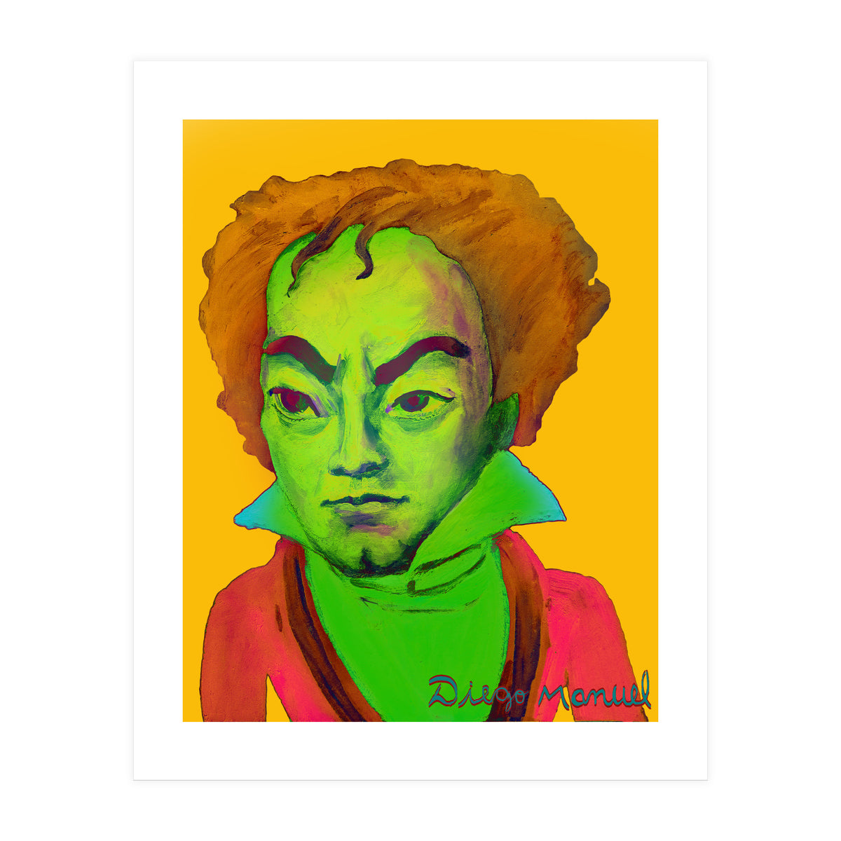 Beethoven Multicolor 3 (Print Only)