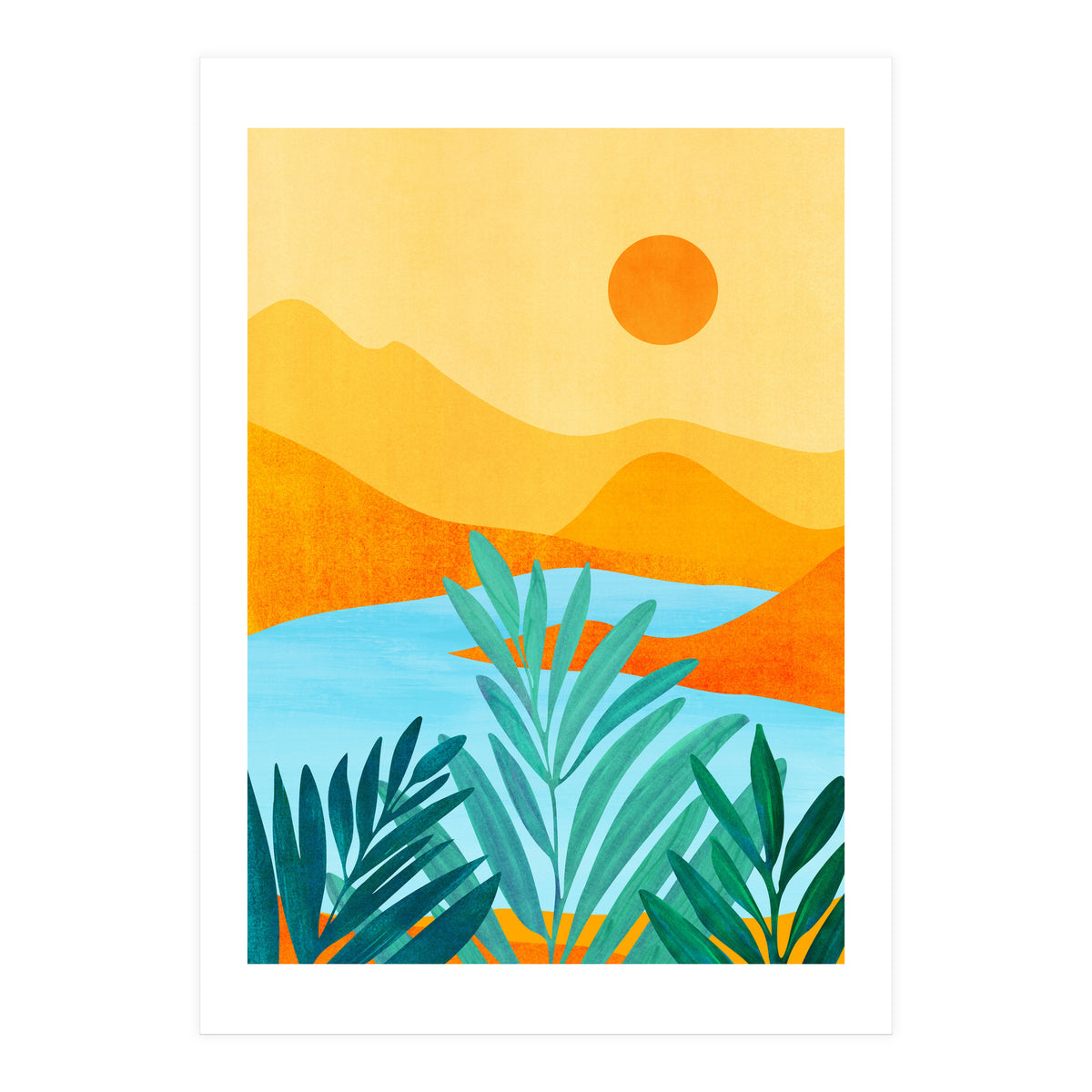 Summer Mountains (Print Only)