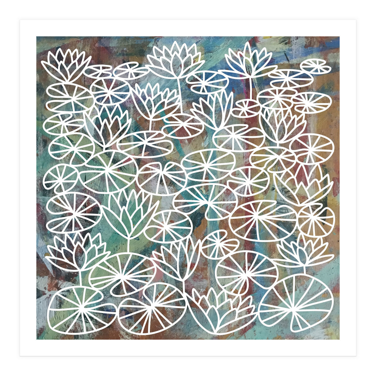 Waterlilies (Print Only)