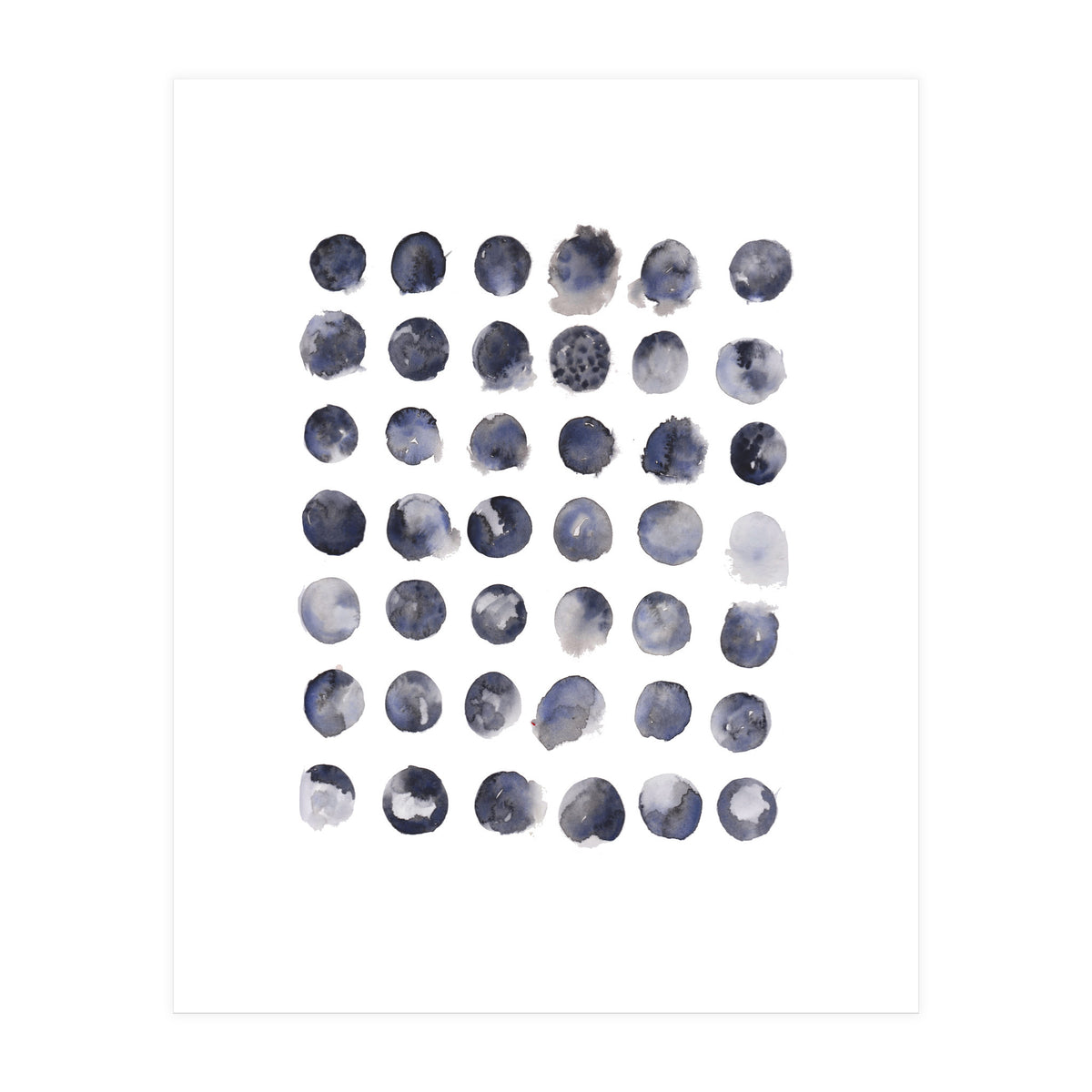 Moons in Watercolour (Print Only)