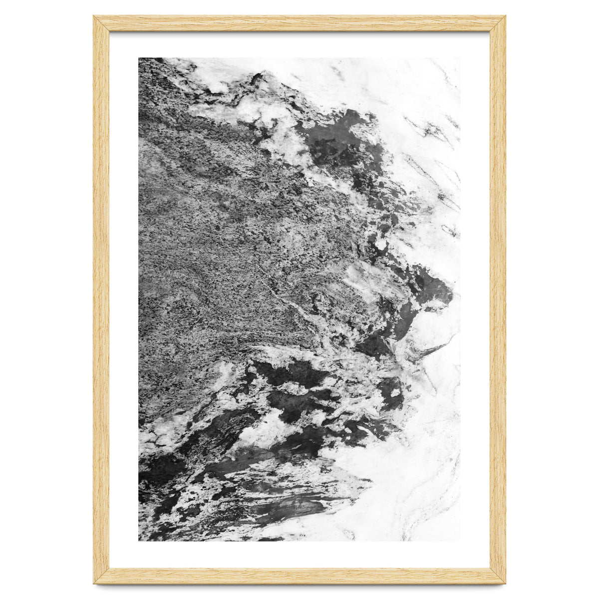 Marble Mountain Black and White I