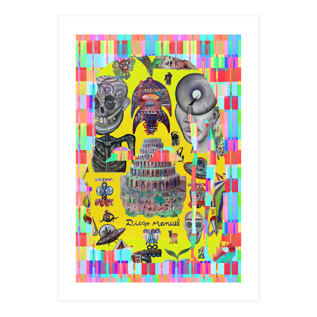 Abstracto Pop Nuevo B Nuevo 17 (Print Only)