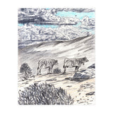 Clouds And Cattles (Print Only) thumbnail
