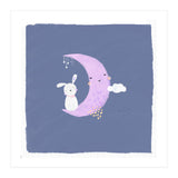 Baby Bunny And Moon B (Print Only) thumbnail